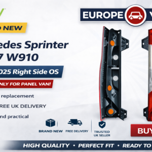Sprinter Rear Light Right 2018 2025 Mercedes Sprinter W907 W910 Right Side OS