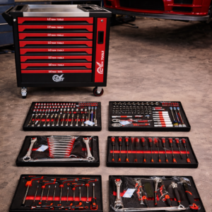 7 Drawer Rolling Tool Chest 245 Piece Tool Set Heavy Duty Garage Storage LC Tool