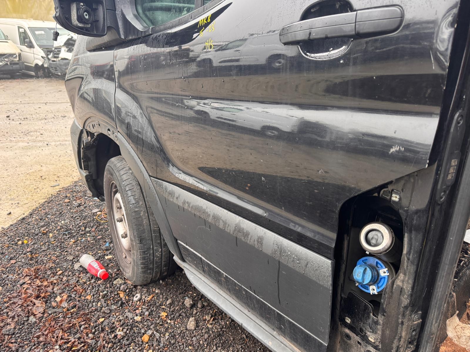 Ford Transit MK8 2015-2023 Front Door Left N/S Black - imagine 5