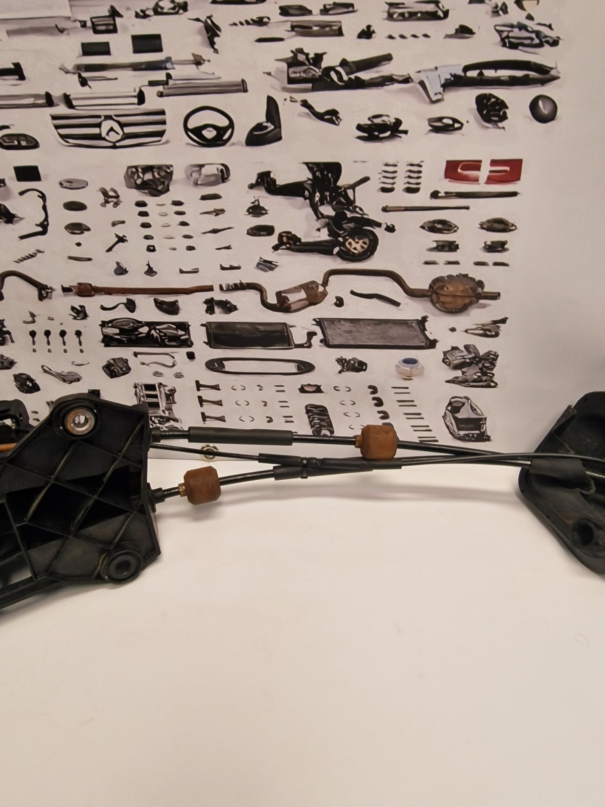 Peugeot Expert Proace Dispatch 2017 24 Gear Selector With Cable 9809543980 (43)