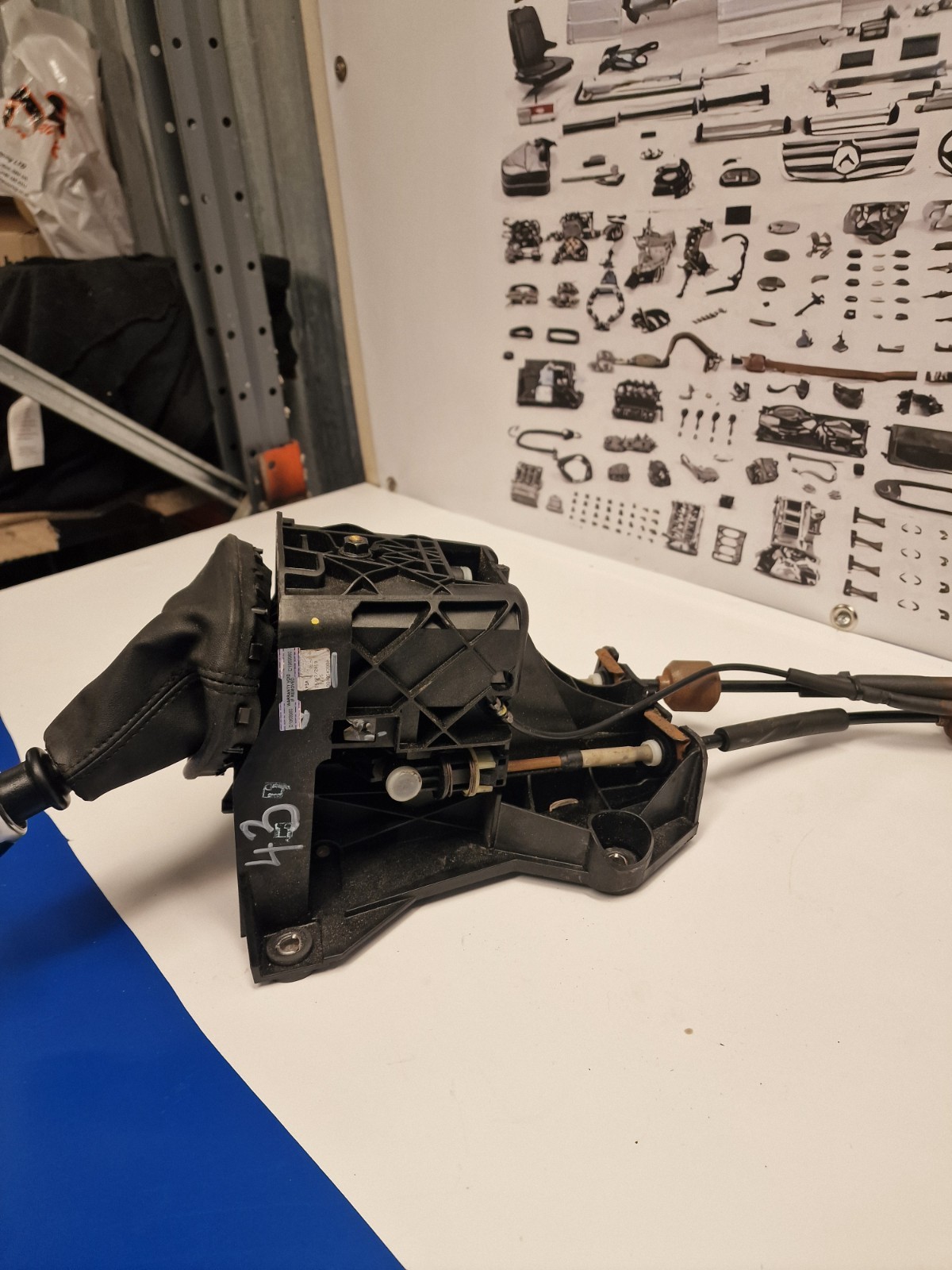 Peugeot Expert Proace Dispatch 2017 24 Gear Selector With Cable 9809543980 (43)
