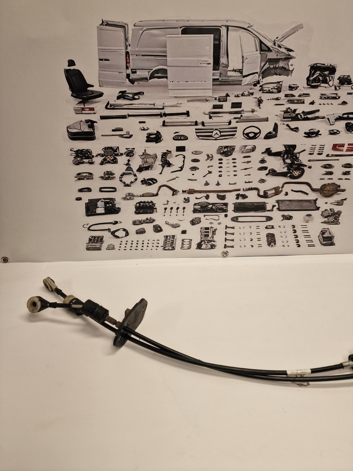 Ford Transit MK8 2017-2025 Gear Selector With Cable BK3R7C453MBH (42)