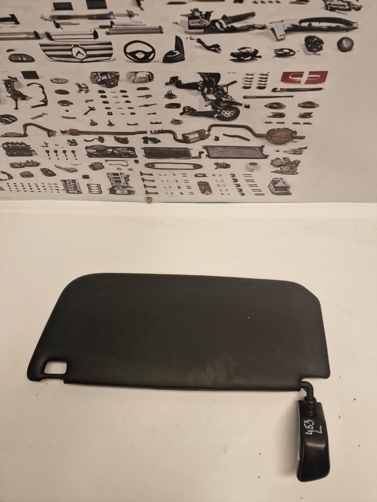 Mercedes Sprinter W907 W910 2018-2025 Left Side Sun Visor A9108102701 (453)