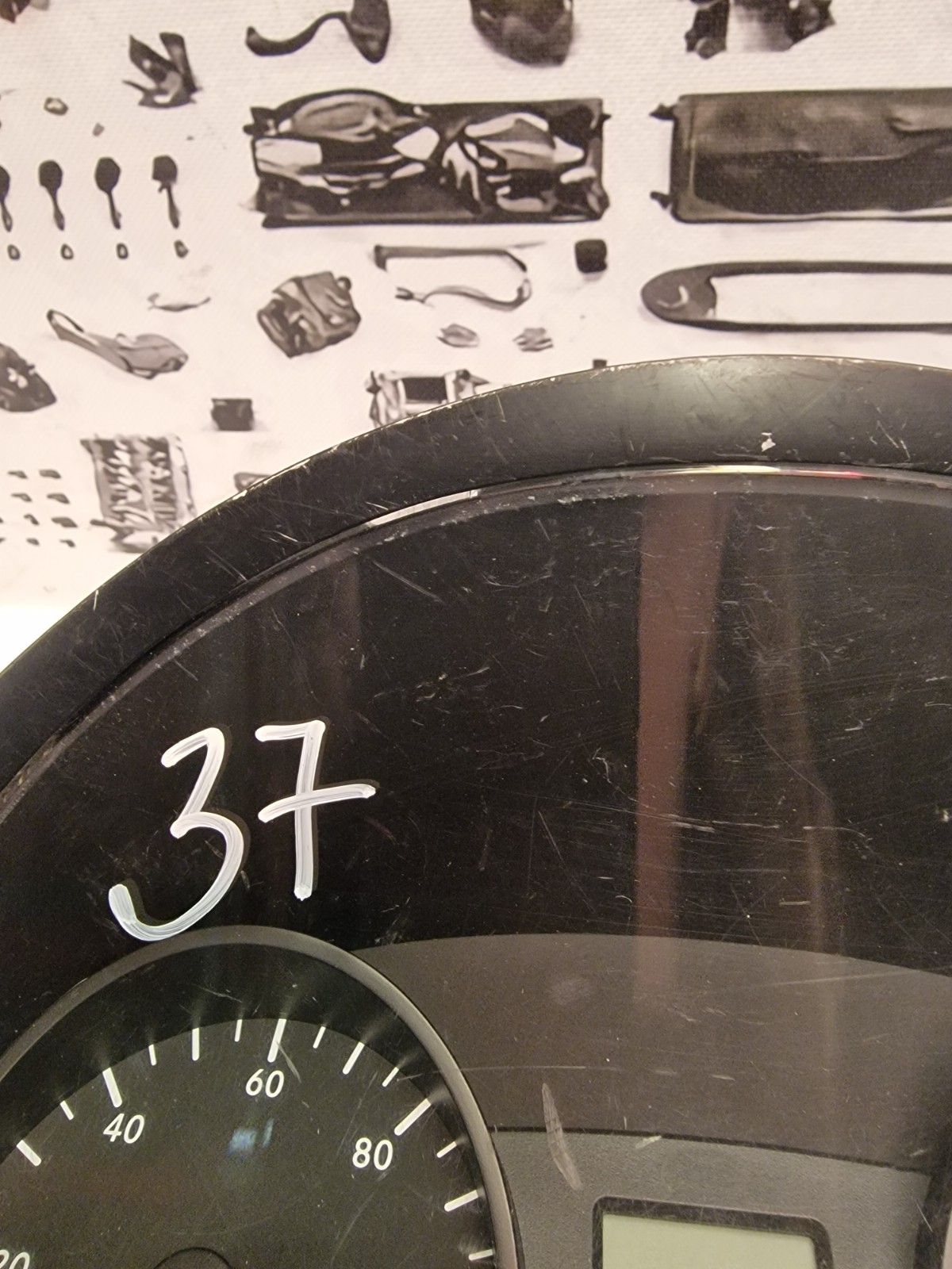 MERCEDES SPRINTER W906 2007-2010 SPEEDOMETER CLUSTER A9064469021 (37)