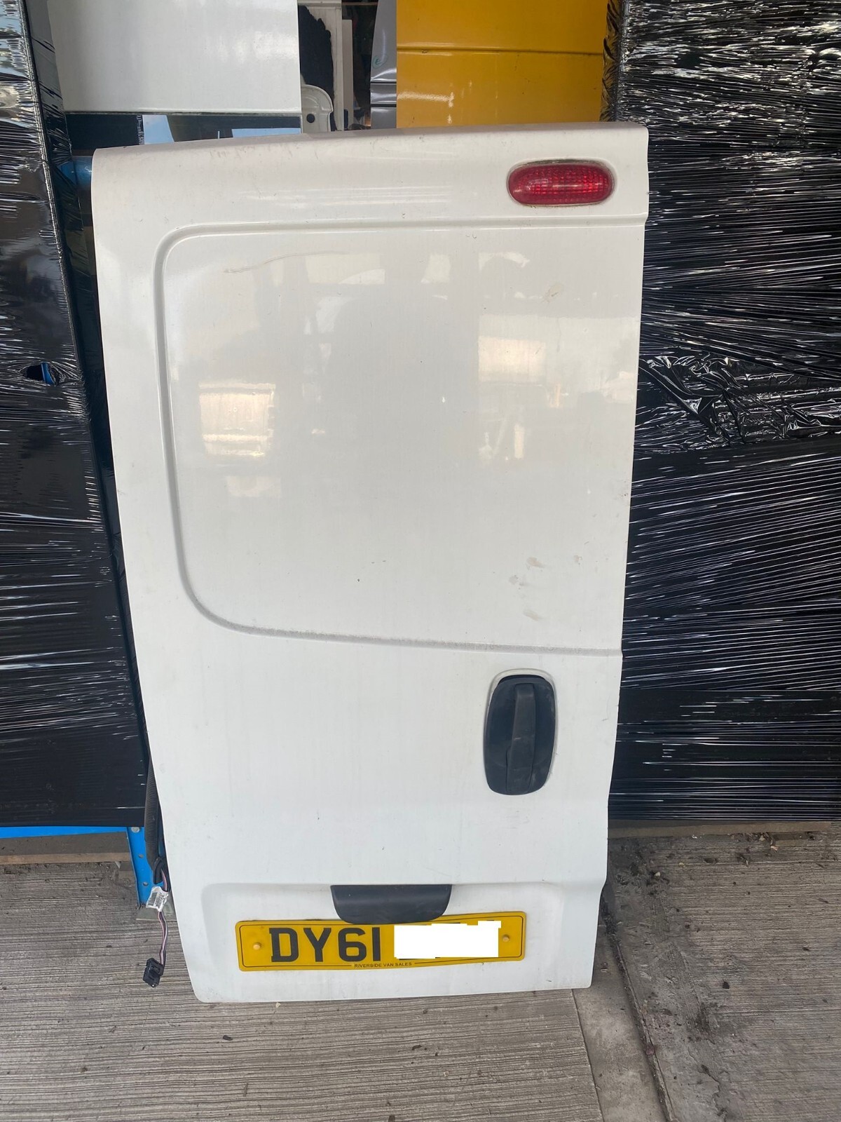 Vauxhall Vivaro Trafic 2006-2014 Rear Door Left N/S/R In White
