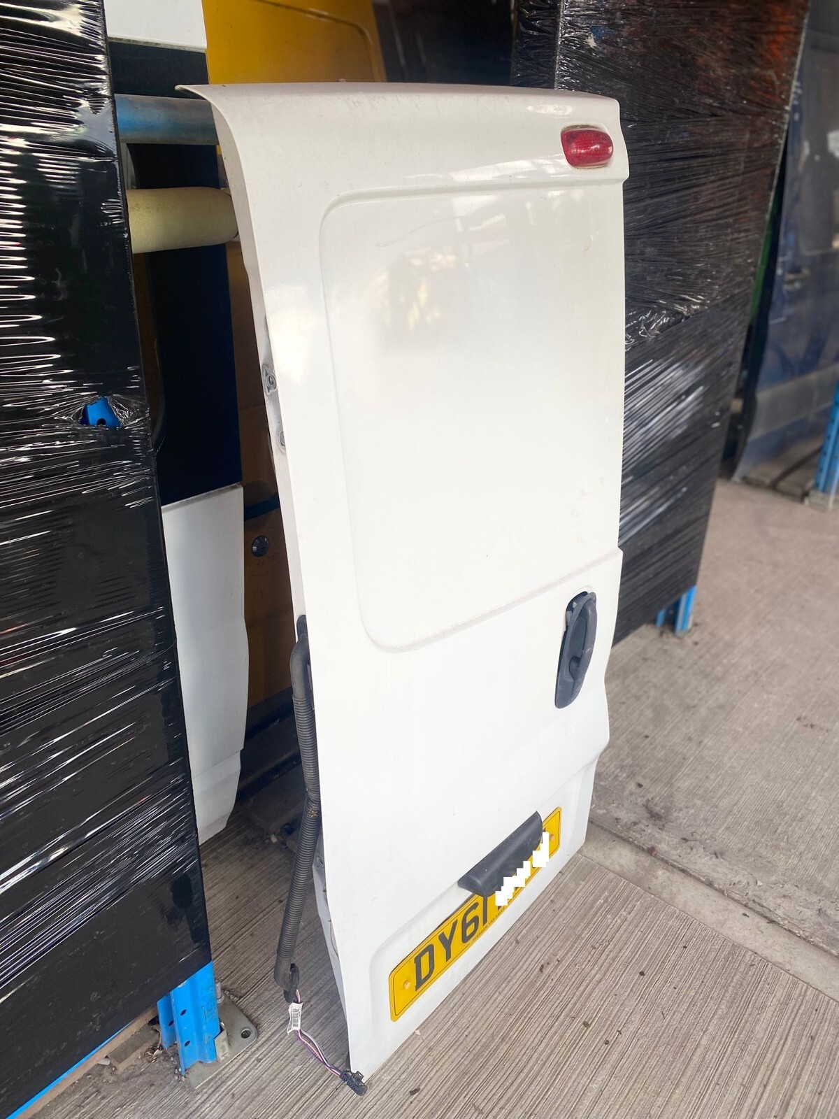 Vauxhall Vivaro Trafic 2006-2014 Rear Door Left N/S/R In White
