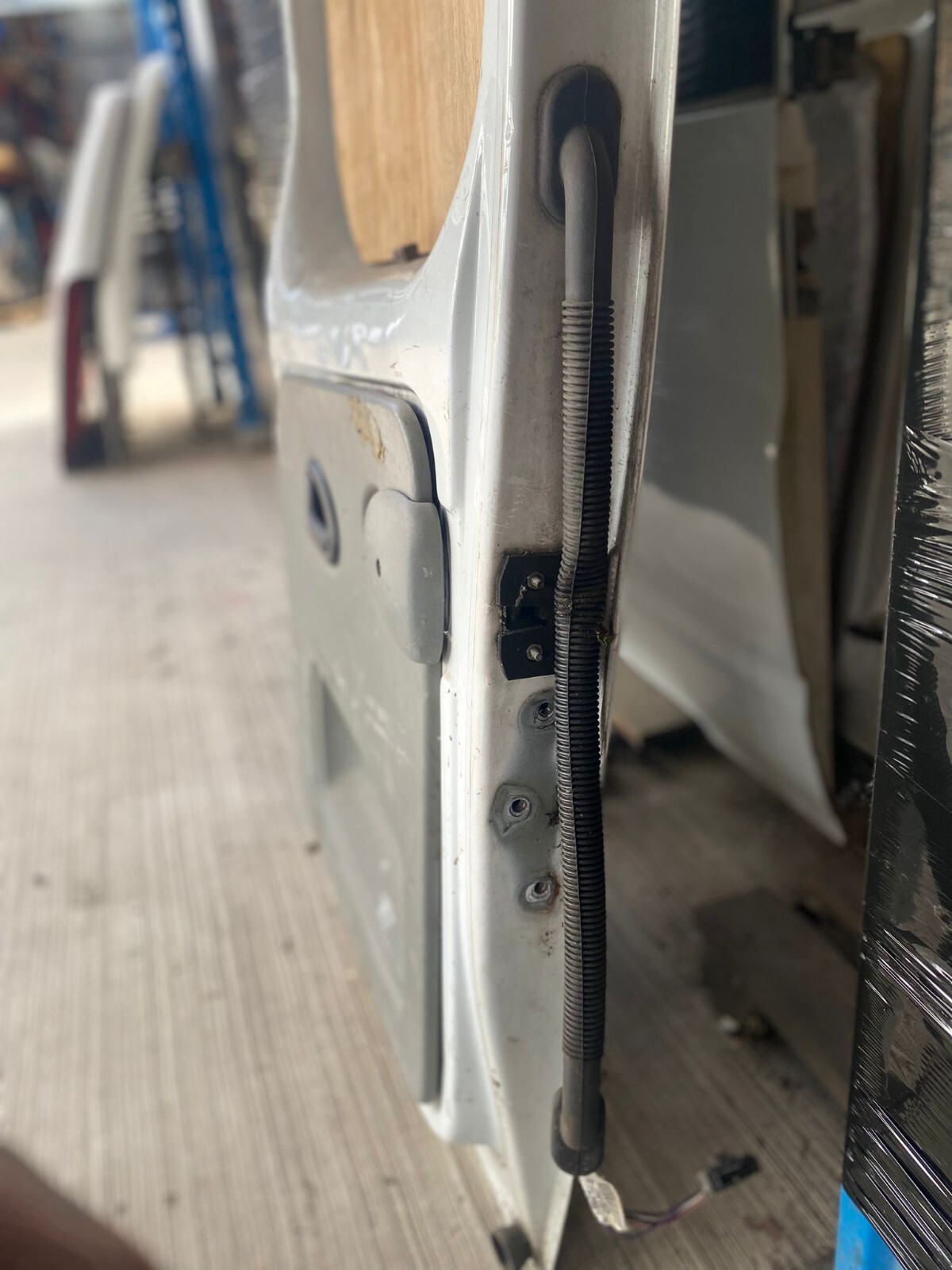 Vauxhall Vivaro Trafic 2006-2014 Rear Door Left N/S/R In White