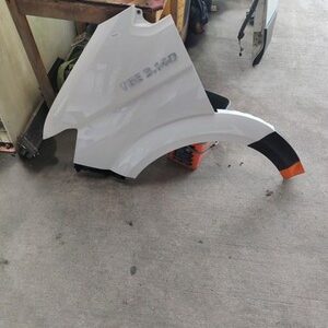 Crafter MAN TGE Wing Fender Left Side NS 2017 2025 in White BREAKING P1270