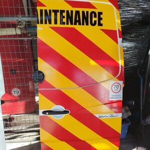 Mercedes Sprinter W906 Rear Door Right Side OS  2006 2018 Short Roof P1345