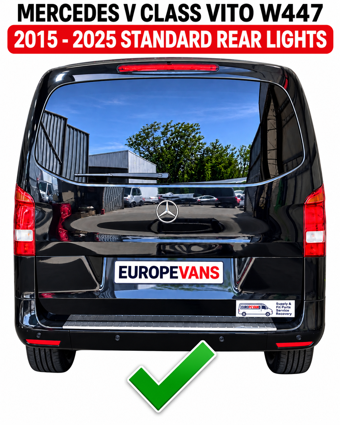 Mercedes Vito W447 2015-2025 LED Rear Lights Left Right