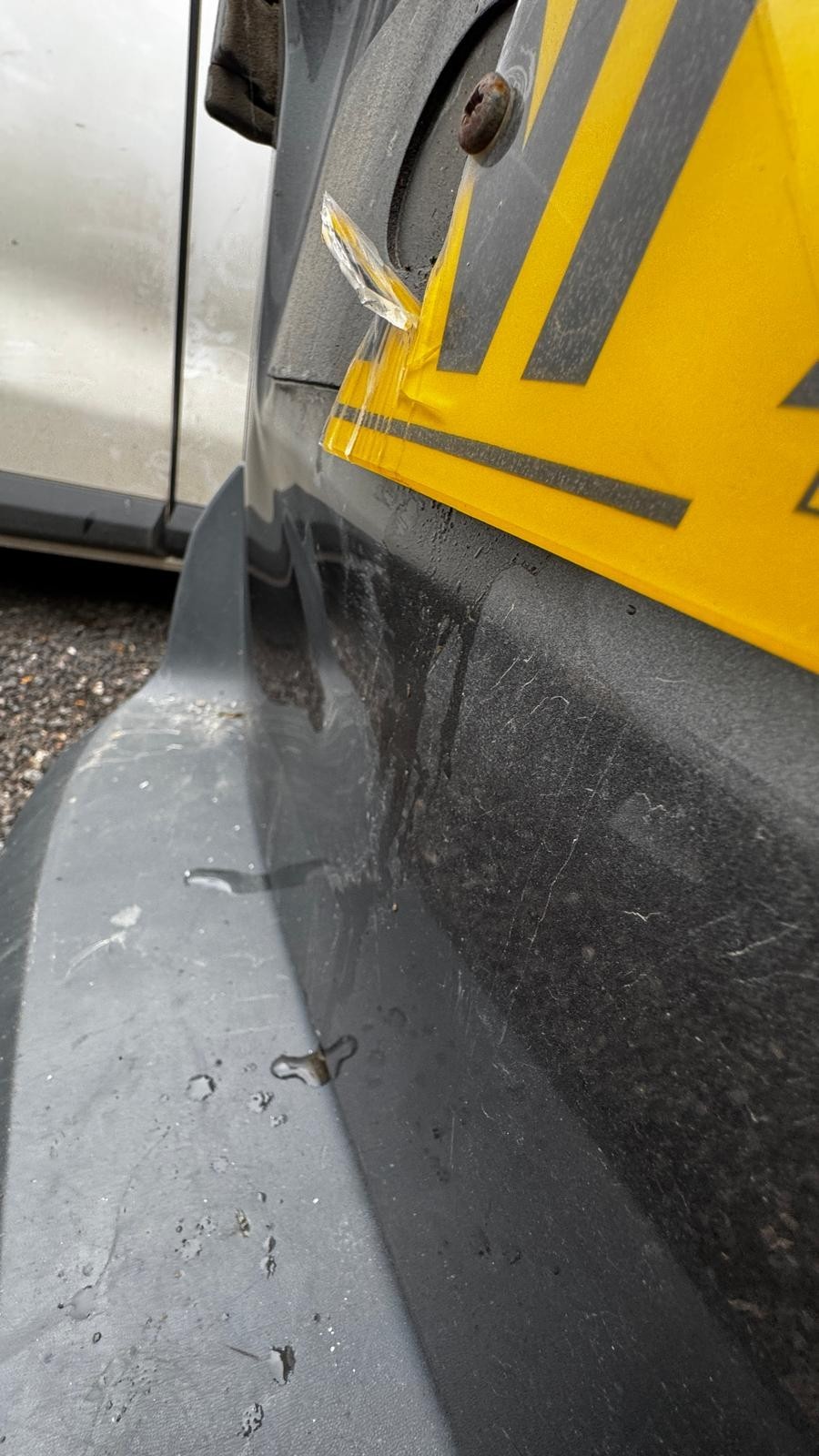Ford Transit CONNECT 2013 2023 Rear Door Left Side N/S in Grey BREAKING - imagine 10