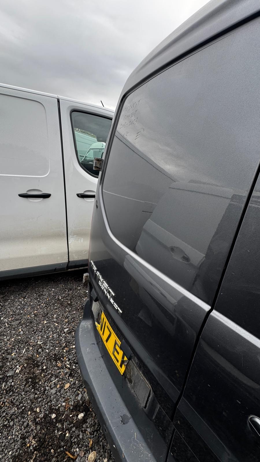 Ford Transit CONNECT 2013 2023 Rear Door Left Side N/S in Grey BREAKING - imagine 12
