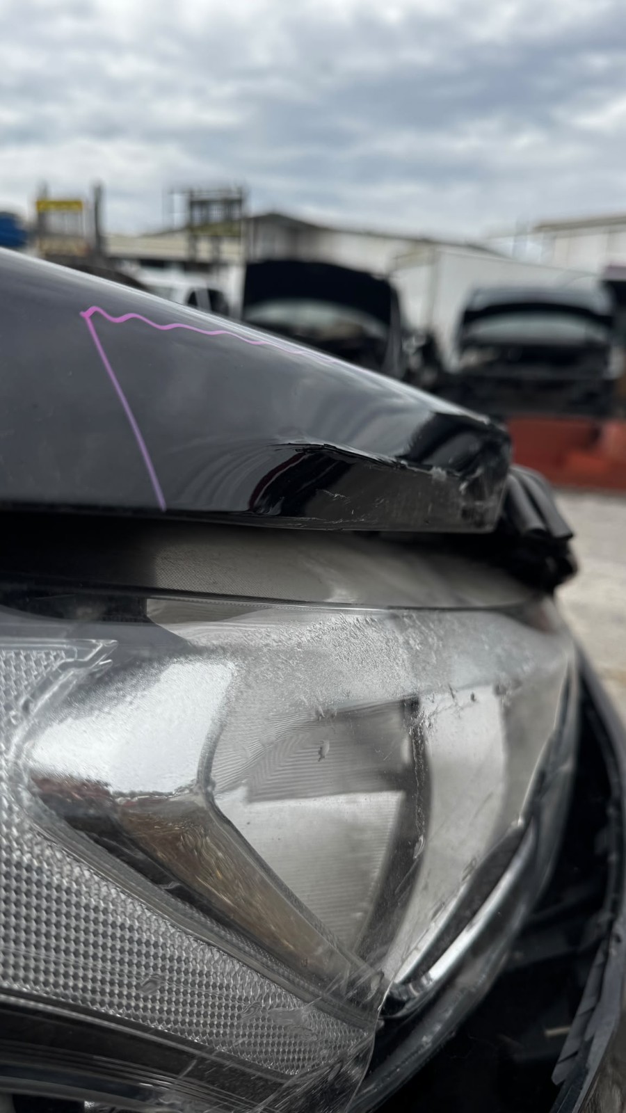 Ford Transit CONNECT 2019 2023 LCI Bonnet in Black BREAKING - Image 4