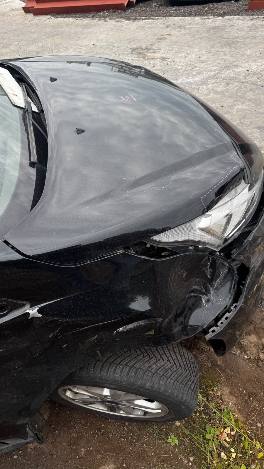 Ford Transit CONNECT 2019 2023 LCI Bonnet in Black BREAKING - Image 6