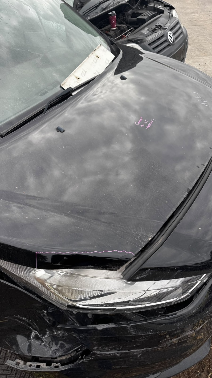 Ford Transit CONNECT 2019 2023 LCI Bonnet in Black BREAKING - Image 7