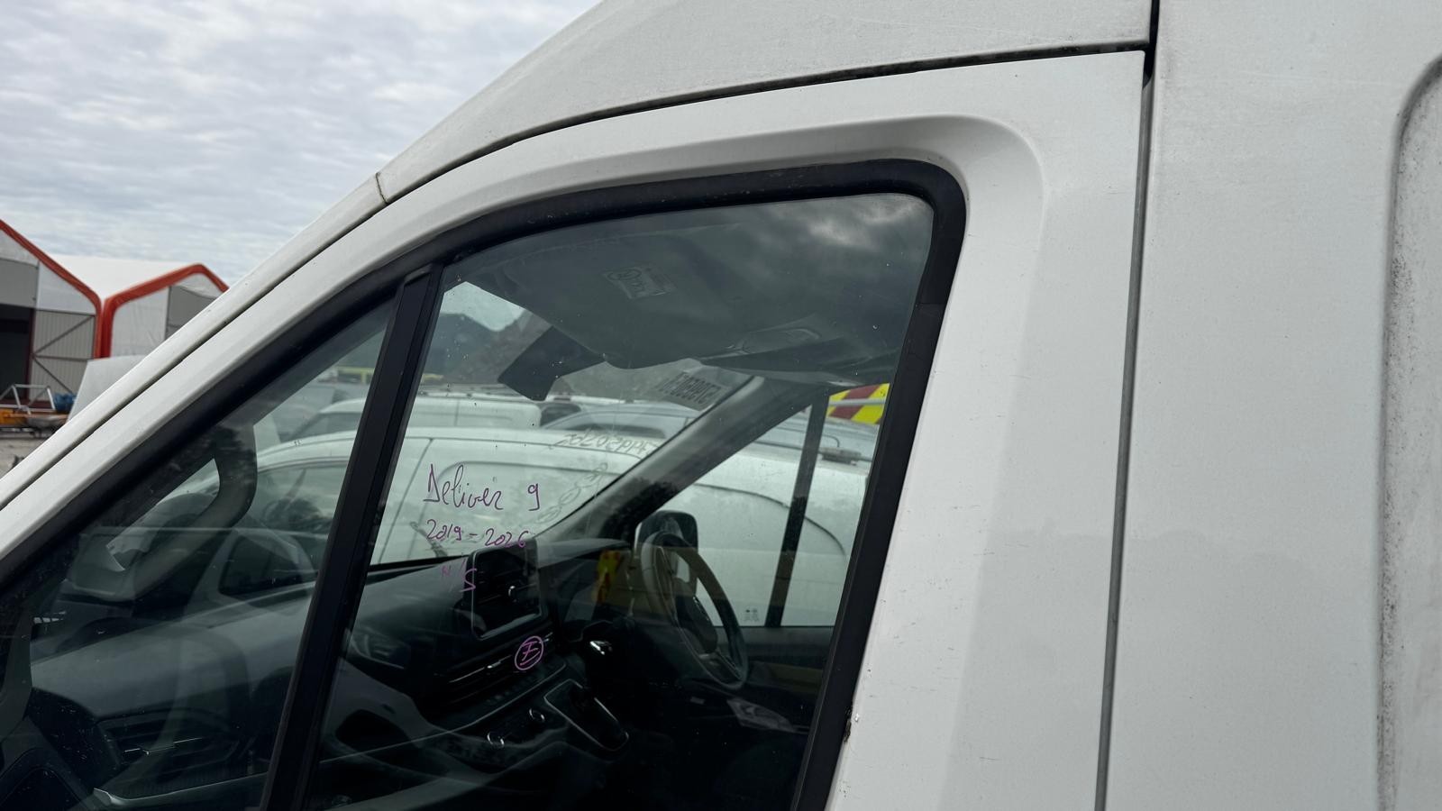 LDV Maxus Deliver 9 2019 2025 Front Door Left Side Passenger N/S in White - Image 3