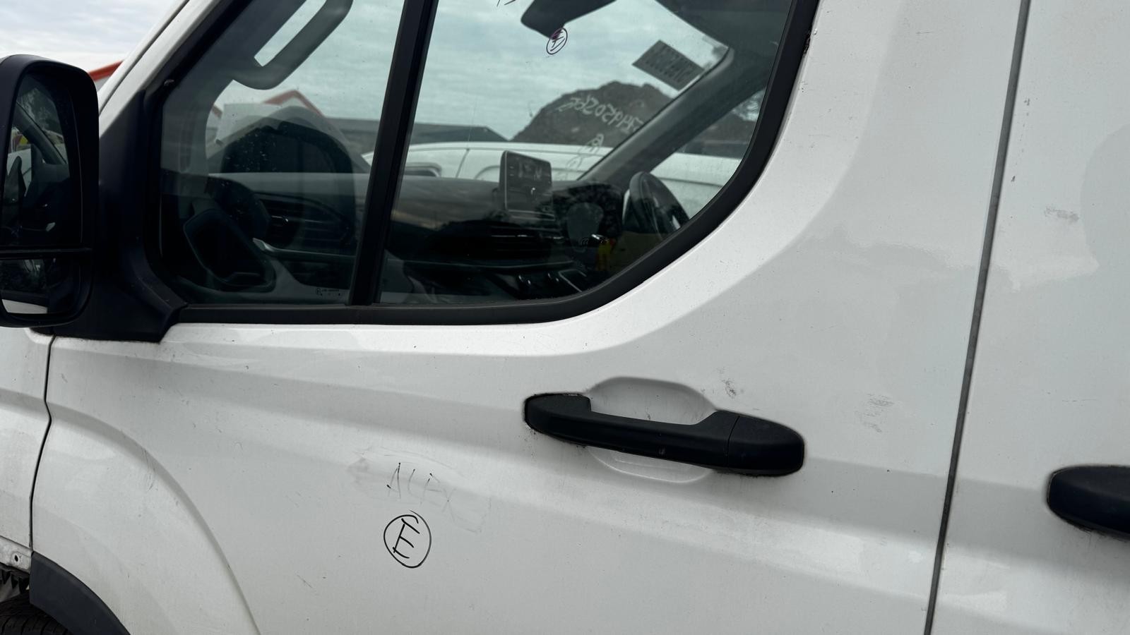 LDV Maxus Deliver 9 2019 2025 Front Door Left Side Passenger N/S in White - Image 5
