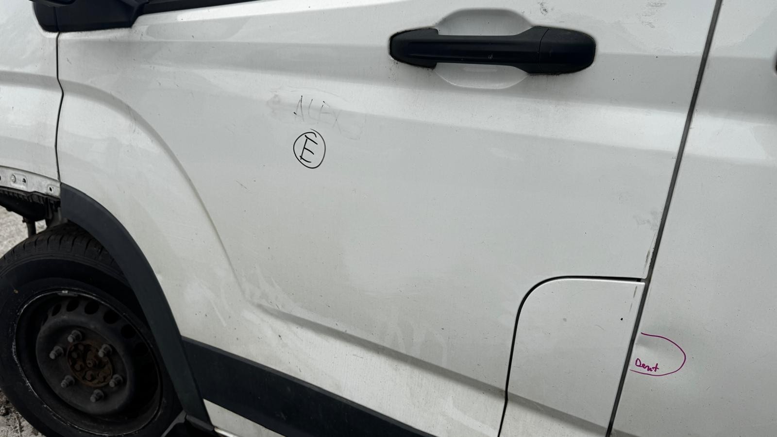 LDV Maxus Deliver 9 2019 2025 Front Door Left Side Passenger N/S in White - Image 6
