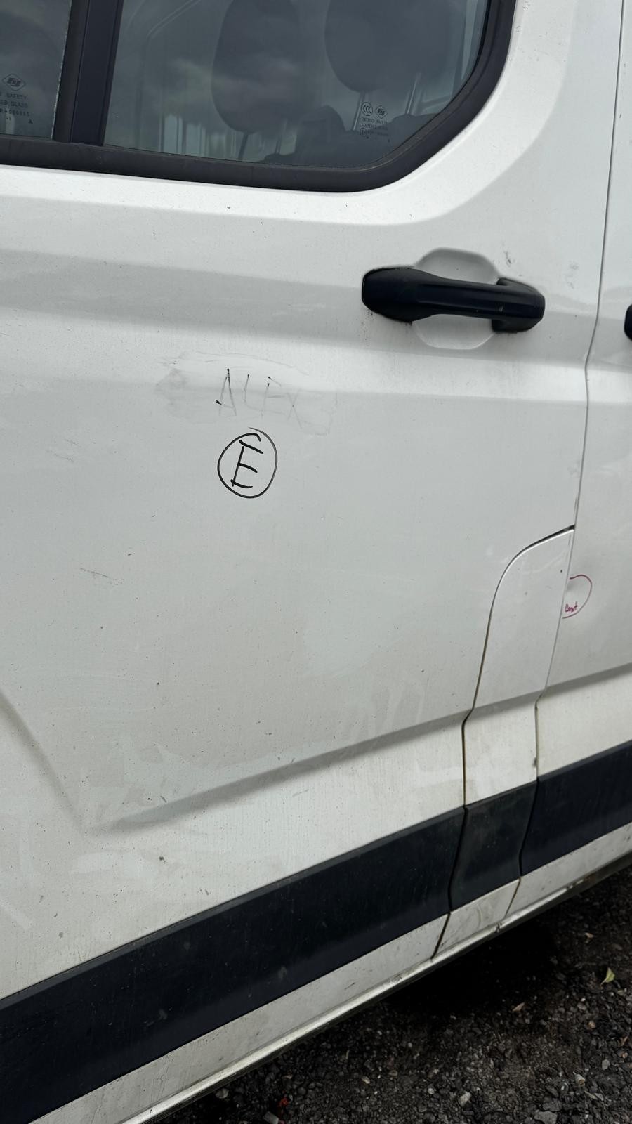 LDV Maxus Deliver 9 2019 2025 Front Door Left Side Passenger N/S in White - Image 9