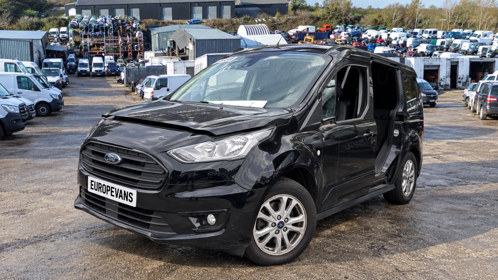 Ford Transit CONNECT 2019 2023 LCI Headlight Headlamp Left Side N/S Passenger