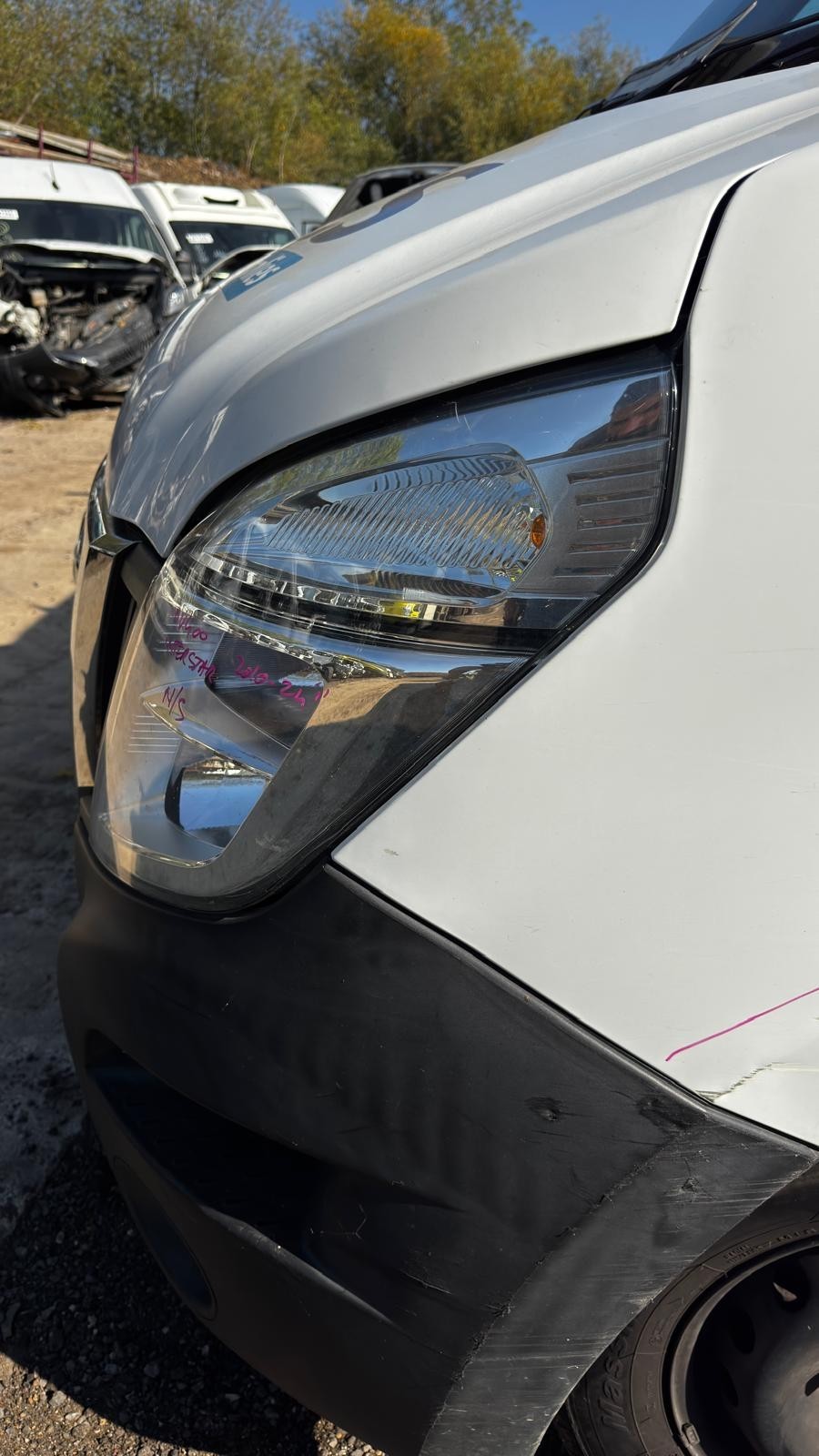 Nissan NV400 Interstar 2010 2024 Headlight Headlamp Left Side N/S BREAKING - imagine 3