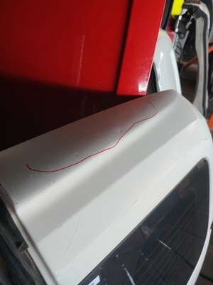 Peugeot Bipper Citroen Nemo Fiat Right Rear Door OS 2007 2017 P1426 - imagine 3