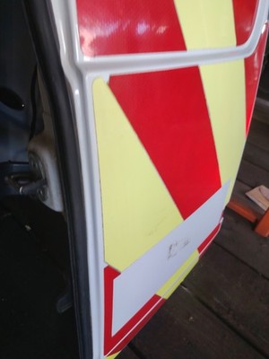Peugeot Bipper Citroen Nemo Fiat Right Rear Door OS 2007 2017 P1428 - imagine 8