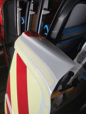 Peugeot Bipper Citroen Nemo Fiat Right Rear Door OS 2007 2017 P1428 - imagine 10